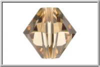 Swarovski� Bicone 5328, 4mm, 246 - light colorado topaz, 25 Stk.